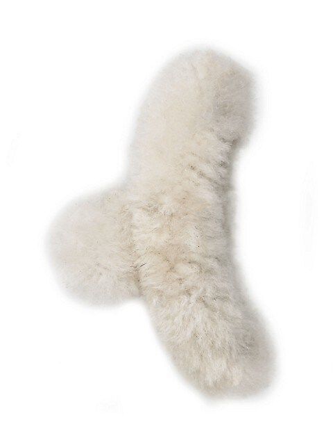 Shearling Claw Clip | Saks Fifth Avenue
