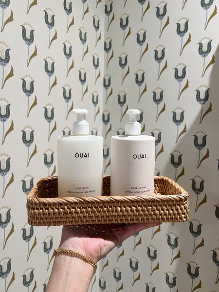 Small soap and lotion tray for powder room #cblhome

#LTKHome