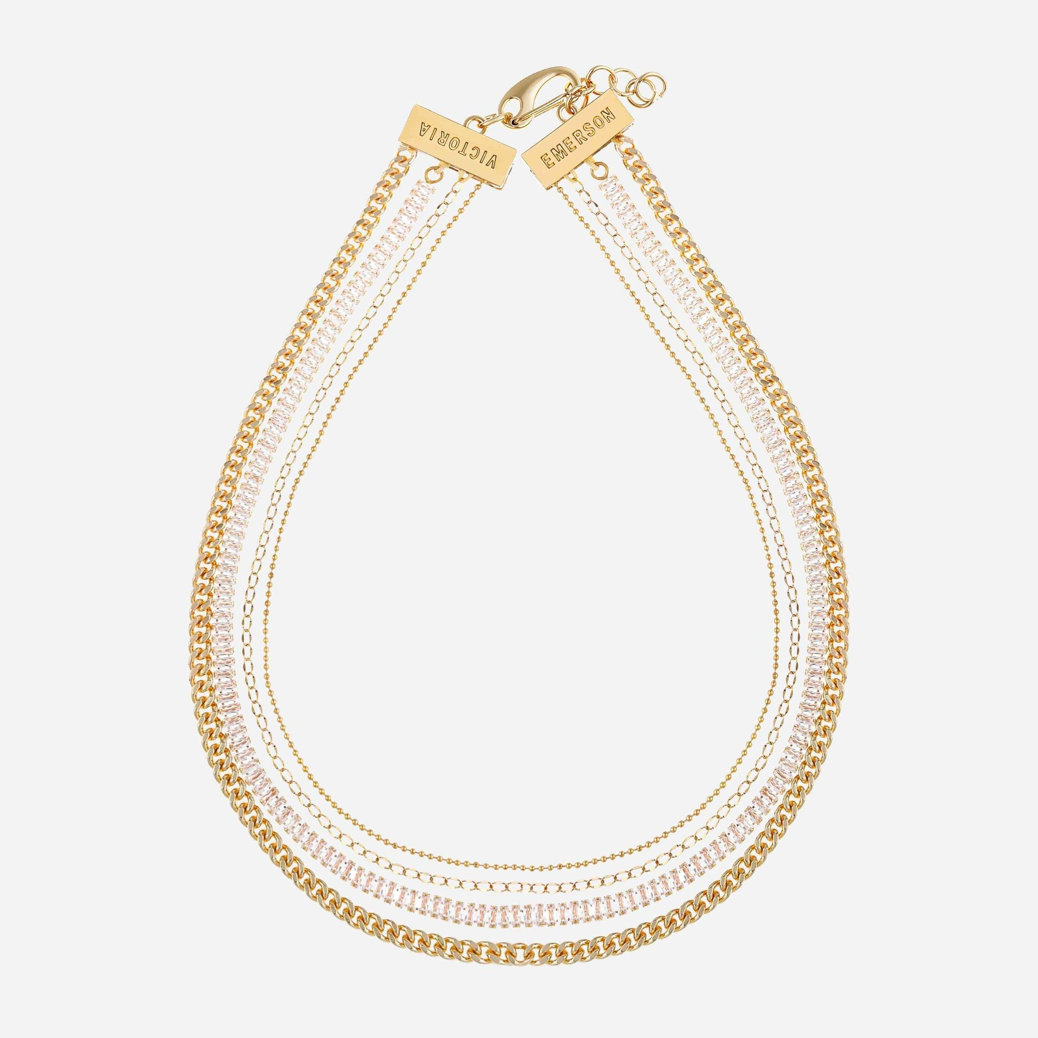 The Grace Layered Gold Necklace | Victoria Emerson