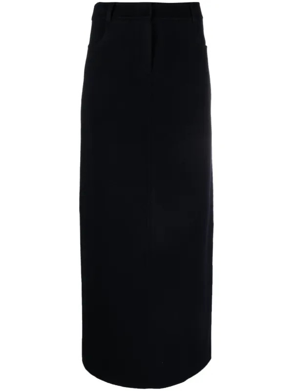The Frankie Shop Malvo wool-blend Maxi Skirt - Farfetch | Farfetch Global