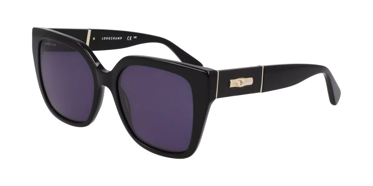 Longchamp LO754SL 001 Men's Sunglasses Black Size 54 | SmartBuyGlasses Global