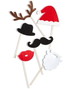 Holiday Lane Set Of 6 Christmas Photo Booth Props, Created for Macy's | Macys (US)