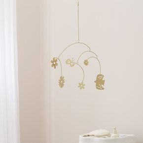 Brass Flora & Fauna Mobile | West Elm (US)