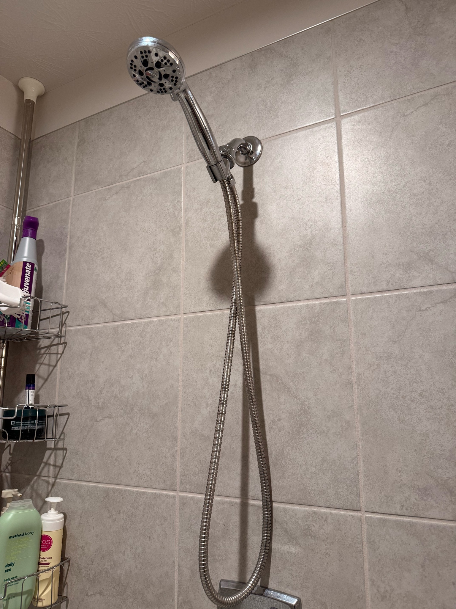 This handheld shower head helps me get all the product out of my hair when I wash and conditioner it. 

#LTKBeauty