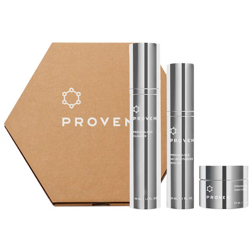 PROVEN SkincarePersonalized Cleanser, SPF Day Moisturizer, Night Cream Set | Sephora (US)