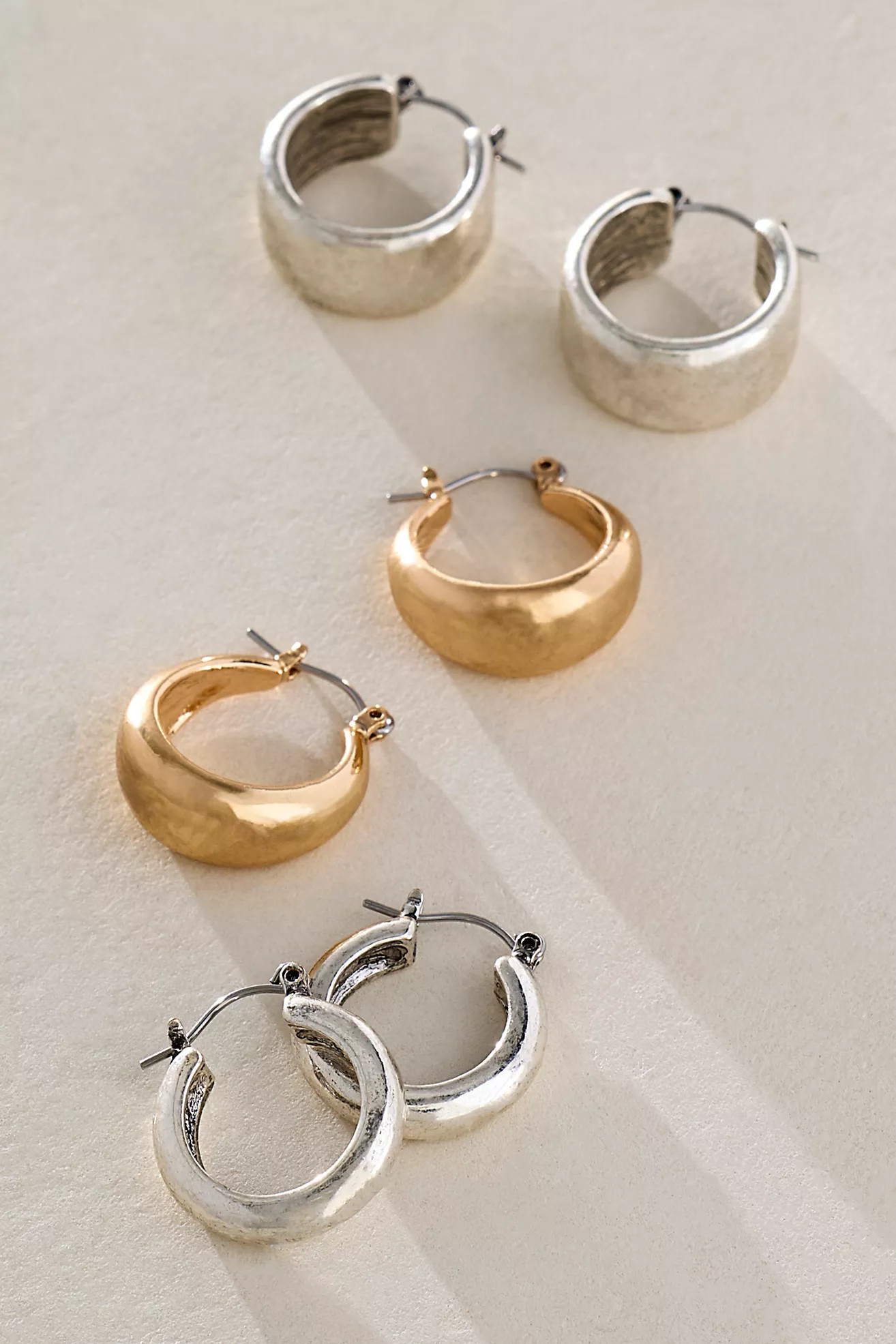 Everyday Hoops, Set of 3 | Free People (Global - UK&FR Excluded)