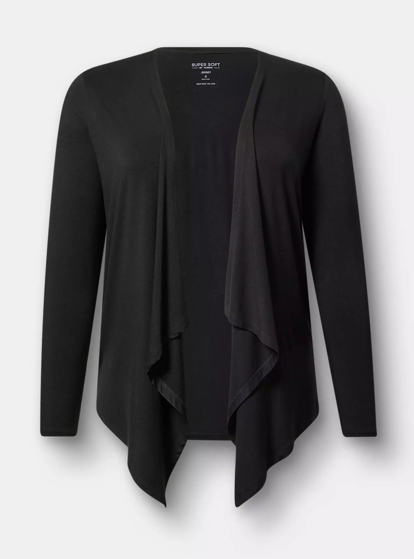 Super Soft Drape Front Cardigan | Torrid (US & Canada)