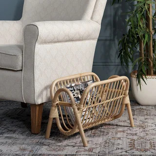 SAFAVIEH Home Collection Selby Magazine Rack - 14" W x 11" D x 13" H | Bed Bath & Beyond