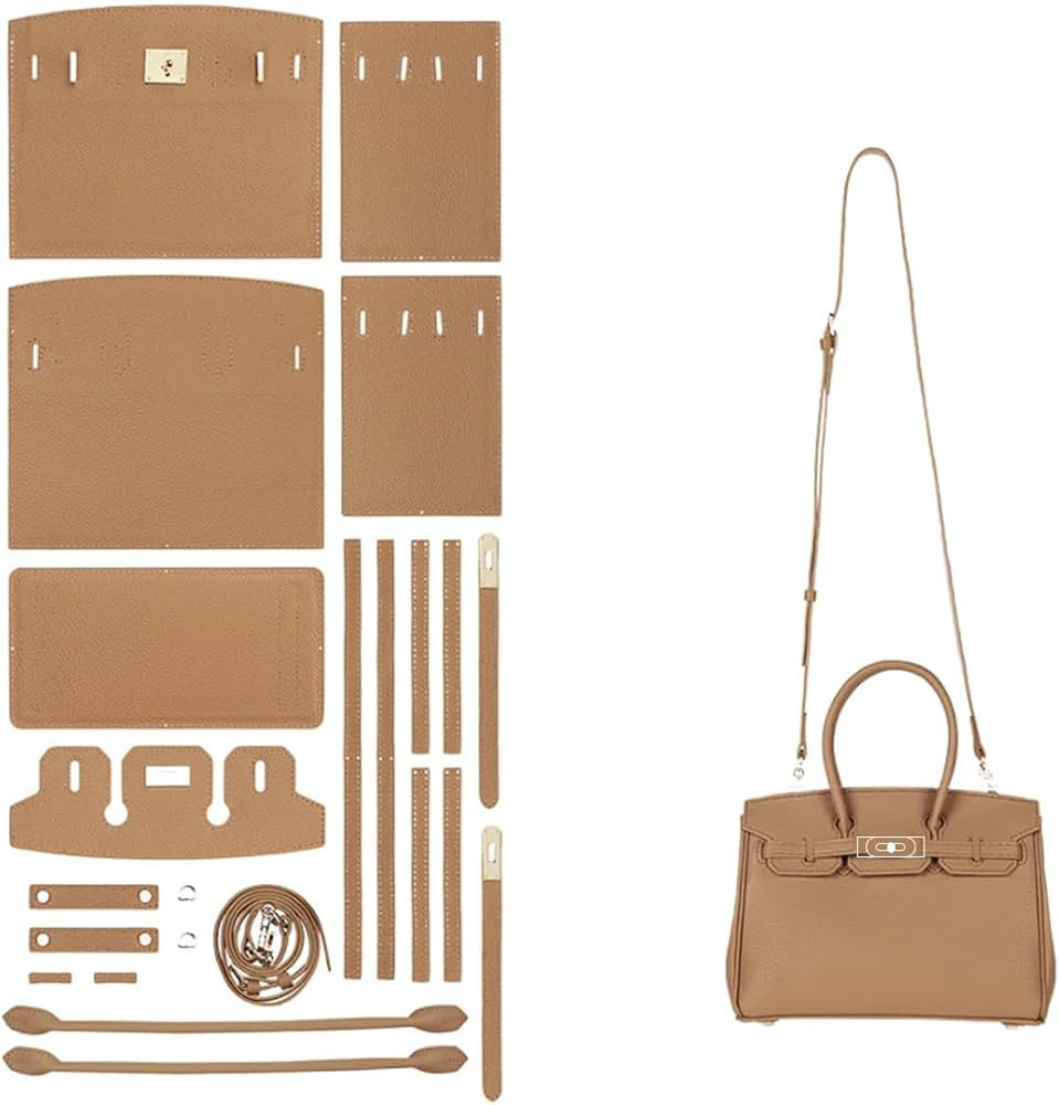 POPSEWING DIY Leather Bag Kit Designer Handbags for Women DIY Kits for Adult DIY Bag Kit for Girl... | Amazon (US)