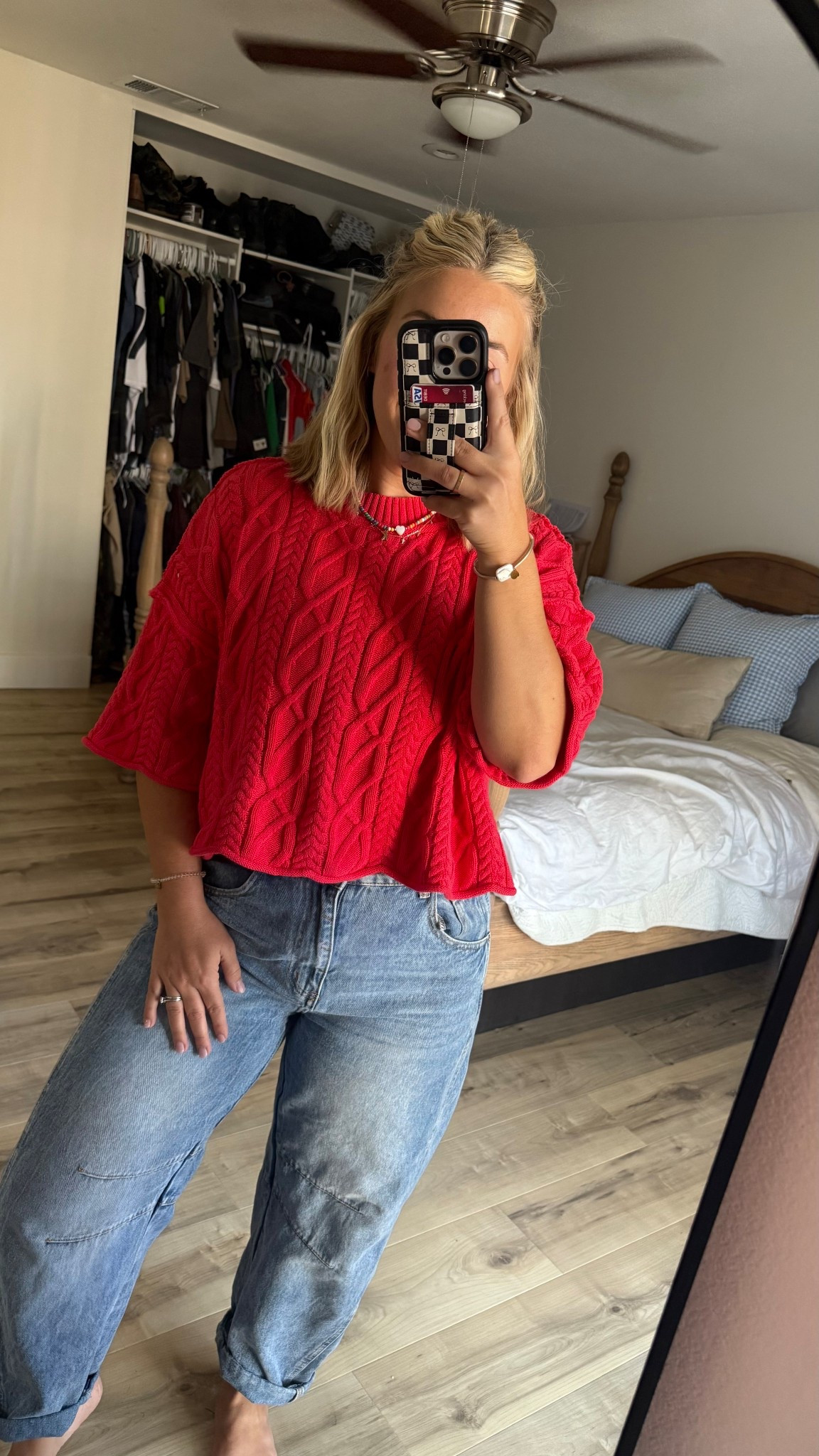 I am absolutely in LOVE with this sweater shirt and super affordable barrel jeans! 

#LTKFindsUnder100 #LTKSaleAlert #LTKFindsUnder50