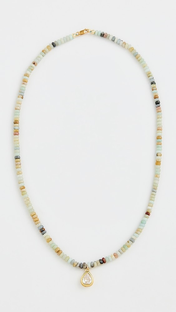 Seafoam Beaded Necklace | Shopbop