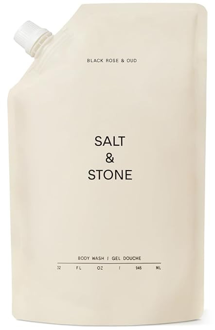Salt & Stone Body Wash with Antioxidants for Deep Moisture | For Women & Men, Sulfate, Paraben, &... | Amazon (US)