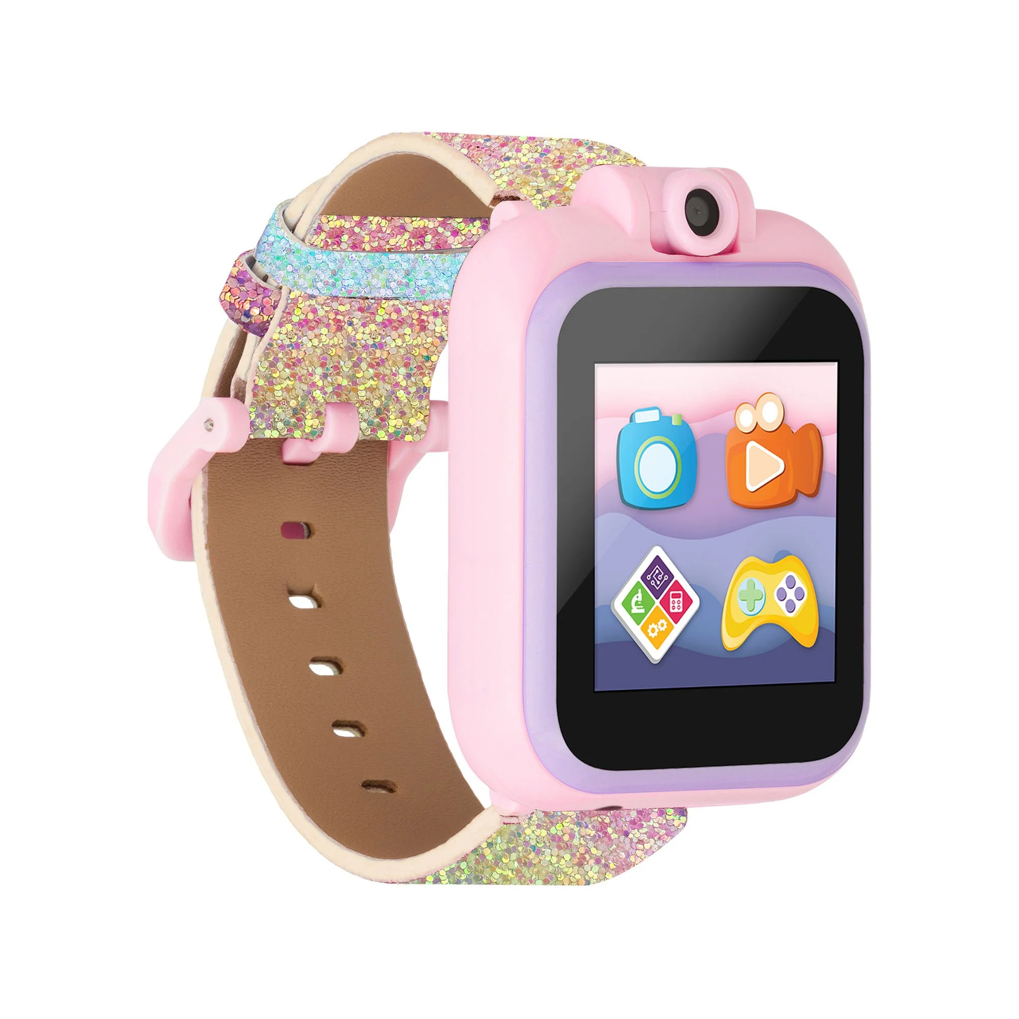 PlayZoom 2 Girls Smartwatch - Pastel Glitter Band | Walmart (US)