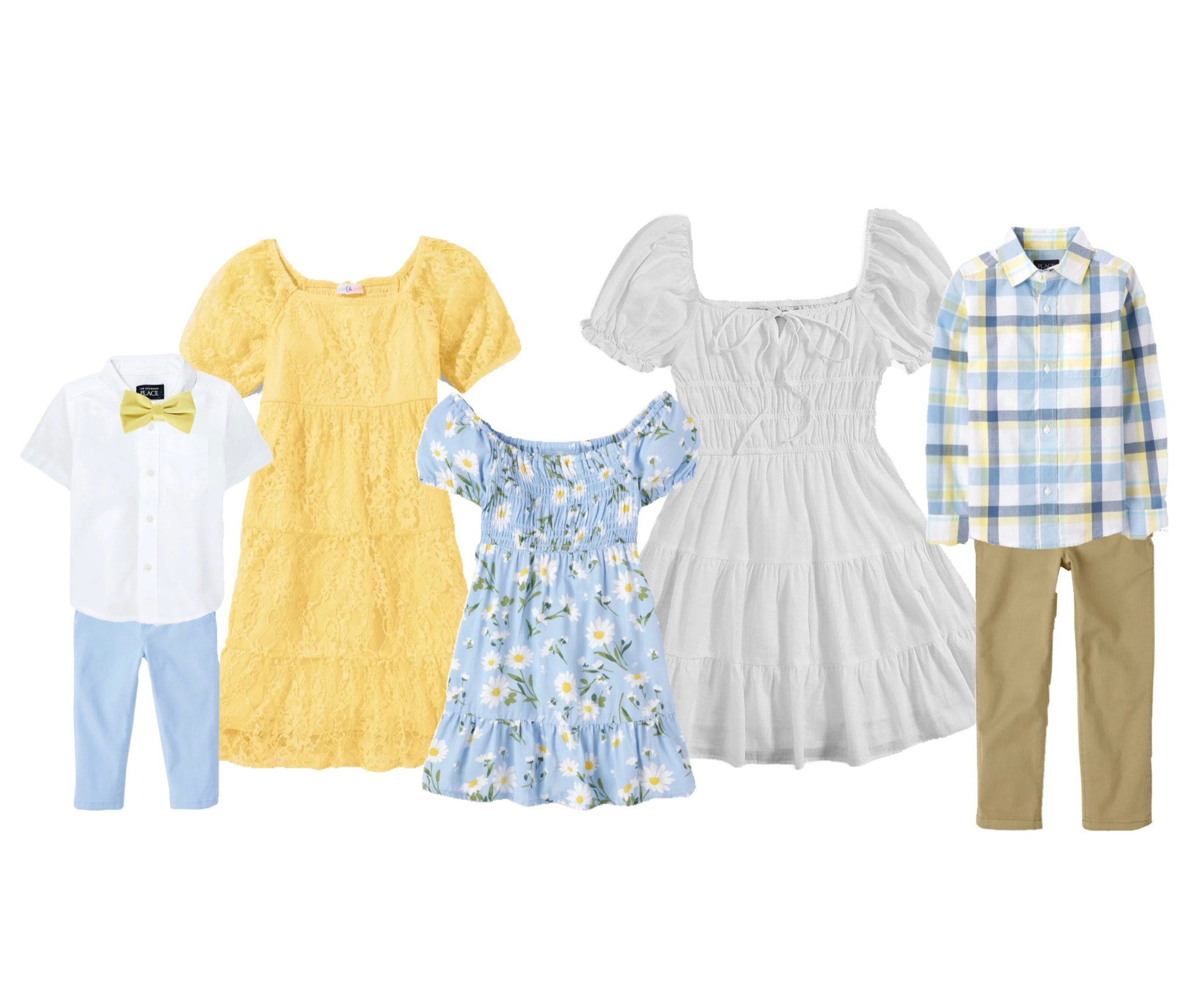 The cutest coordinating outfits for Easter, spring photos, or just spring in general! I’m loving the light blue and yellow together! 

#LTKkids #LTKSeasonal #LTKfamily