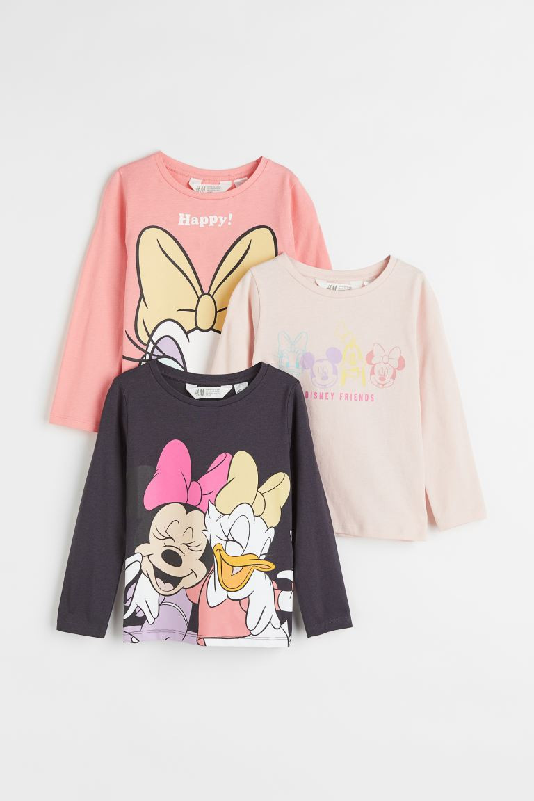 3-pack Printed Tops | H&M (US + CA)