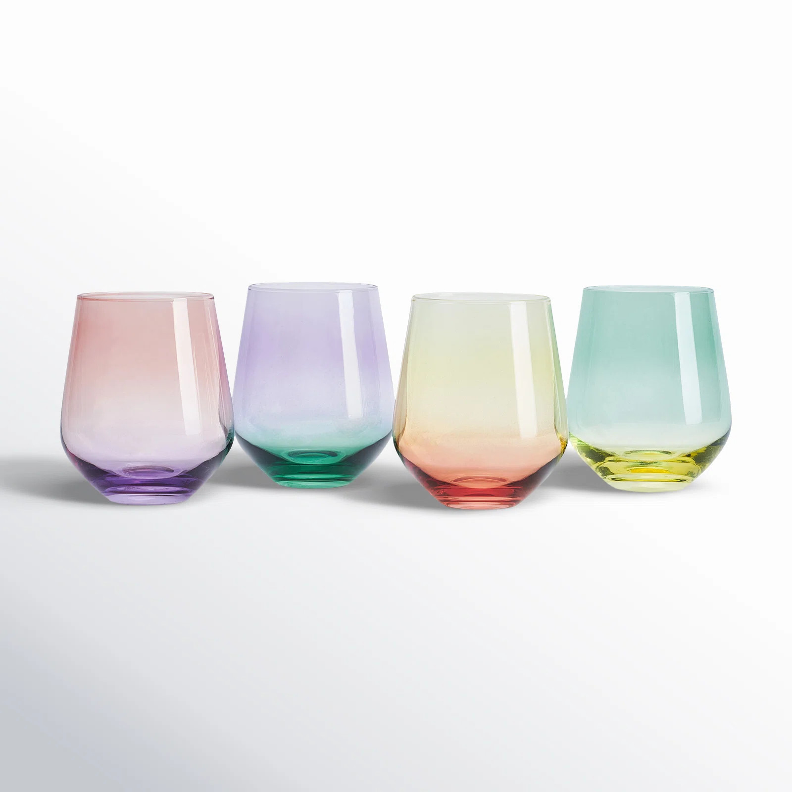 Mikasa Chroma 13 oz. Stemless Wine Glasses | Joss & Main