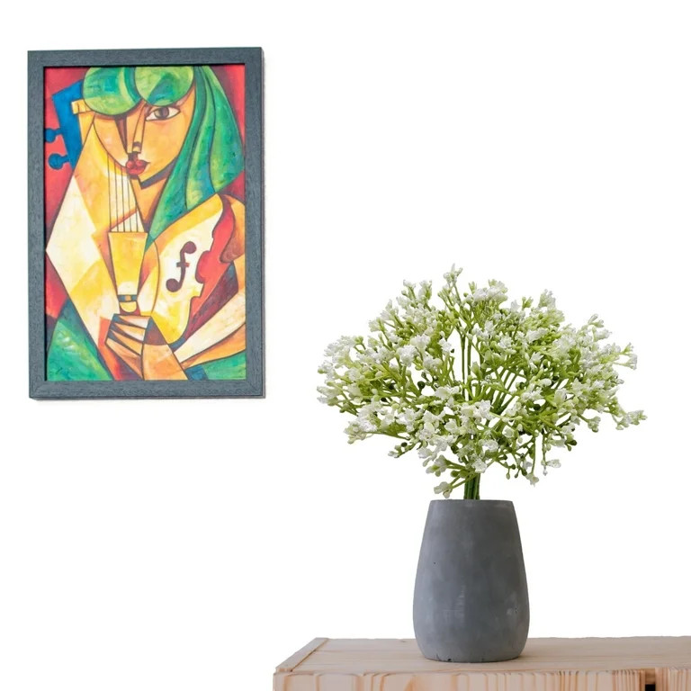 Mainstays 12 inch Artificial Baby's Breath Flower Pick, White Color. Indoor Use. | Walmart (US)