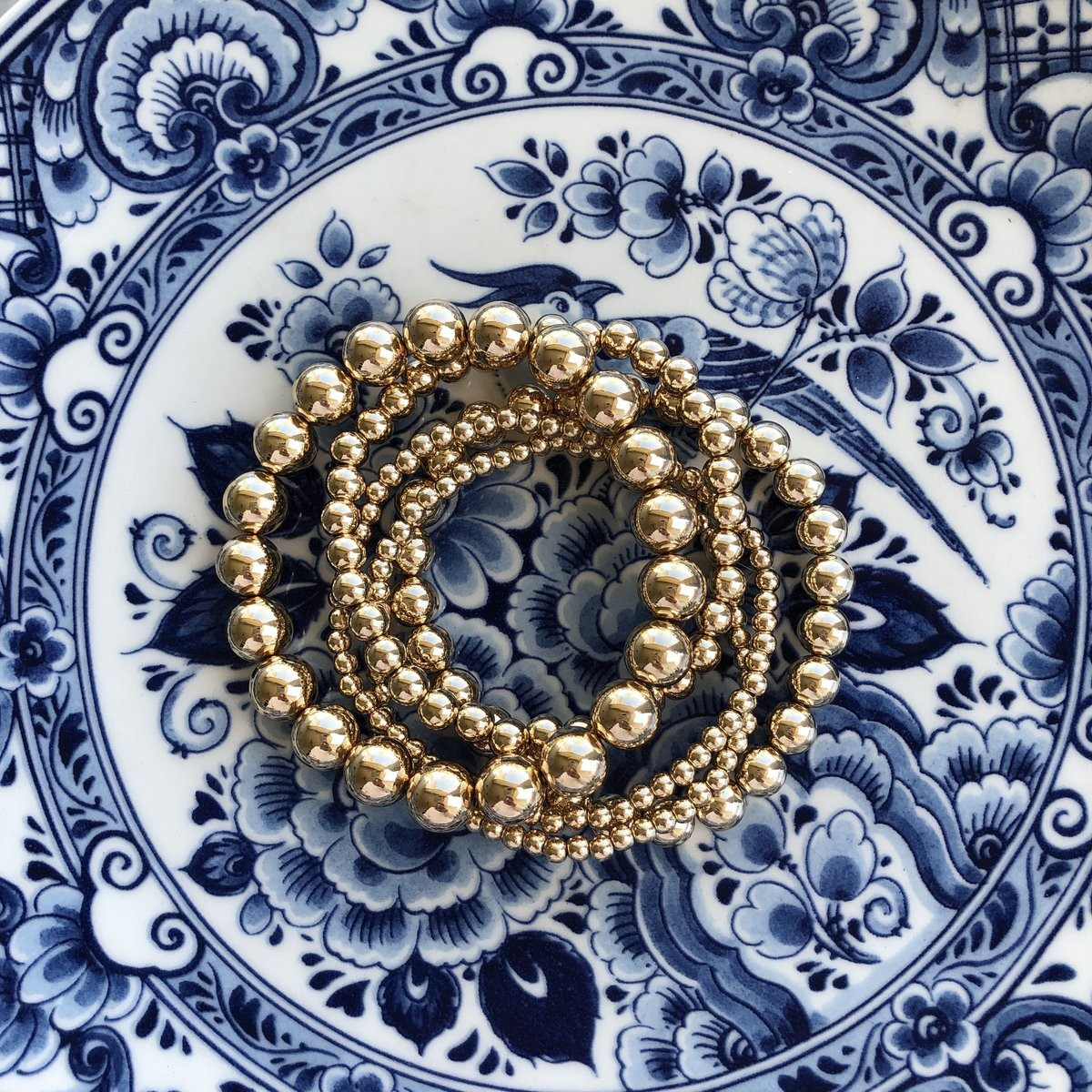 Gold Ball Bracelets | Sea Marie Designs