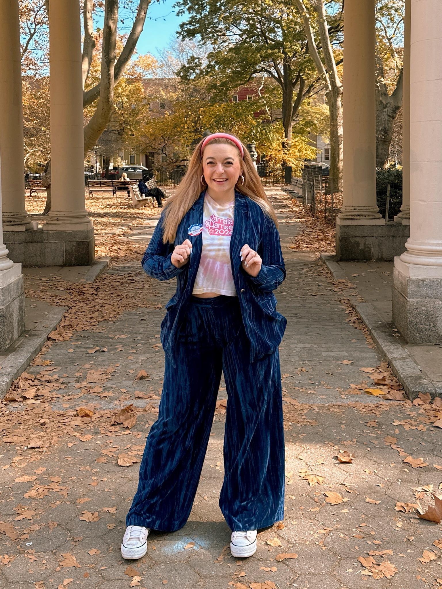 Election Day ootd 💙

#LTKStyleTip #LTKFindsUnder50 #LTKWorkwear