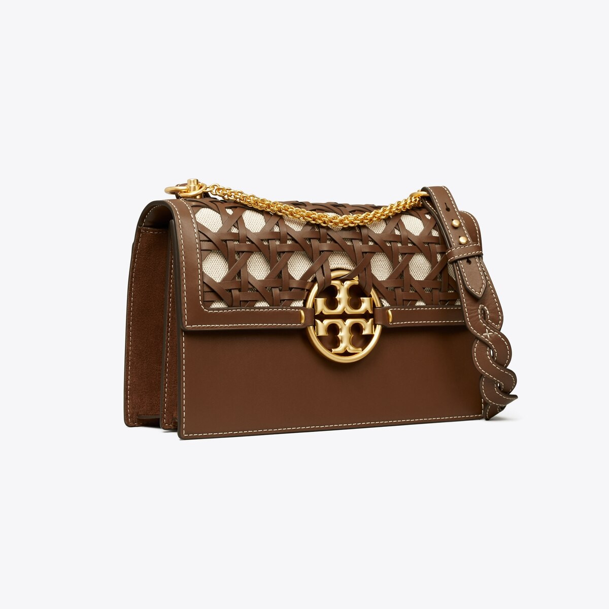 Miller Basket-Weave Shoulder Bag: Women's Designer Shoulder Bags | Tory Burch | Tory Burch (US)