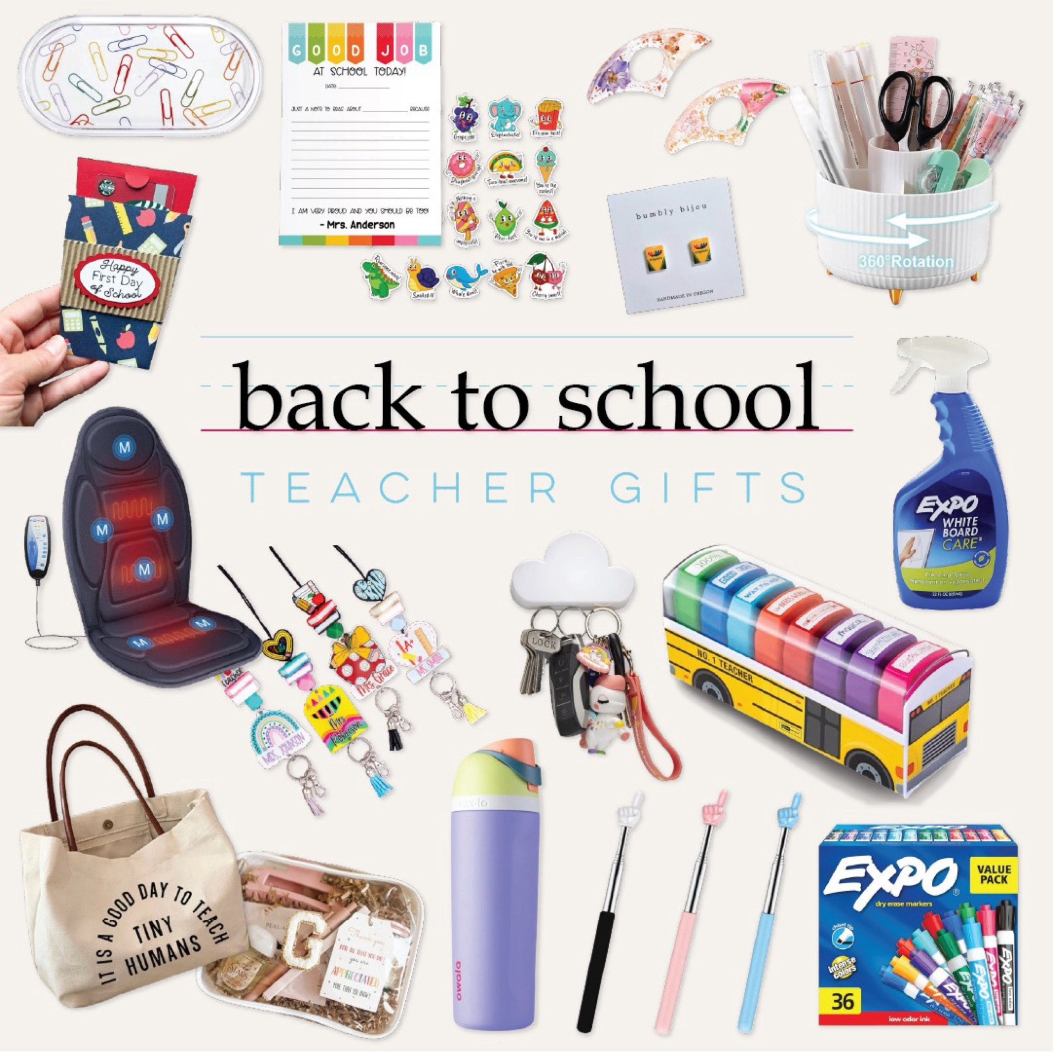 📚 Part 2 of 2 📚 Make your favorite teacher smile with these cute and thoughtful gifts! Perfect for the back-to-school season!

TeacherGifts #BackToSchool #SpreadJoy

#LTKFindsUnder50 #LTKBacktoSchool #LTKKids