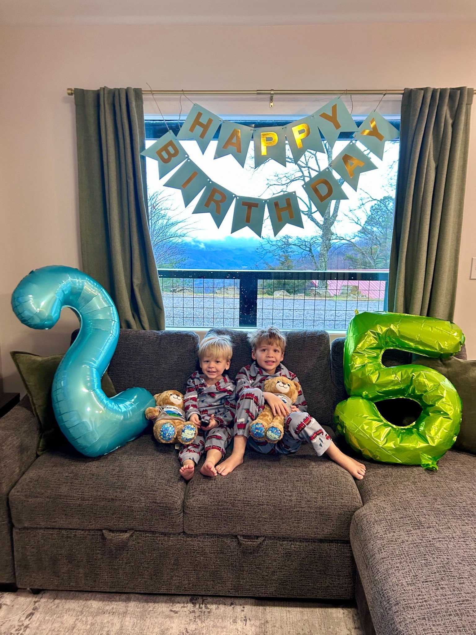 Party decor and matching pajamas 🎉🩵

#LTKootd #LTKSaleAlert #LTKKids