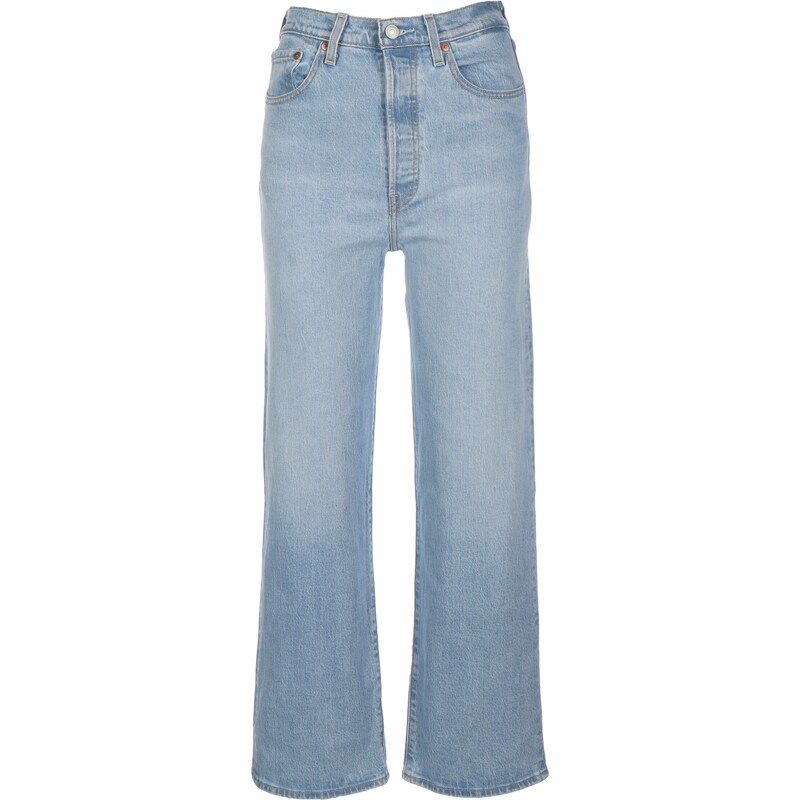 LEVI'S Jeans ' Ribcage Straight Ankle ' in blau | ABOUT YOU (DE)