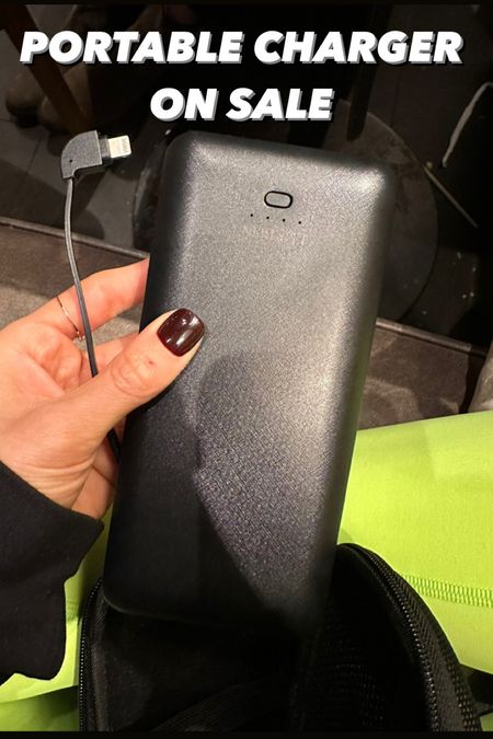 Portable charger on sale! Amazon finds gift idea 

#LTKSeasonal #LTKGiftGuide #LTKCyberweek