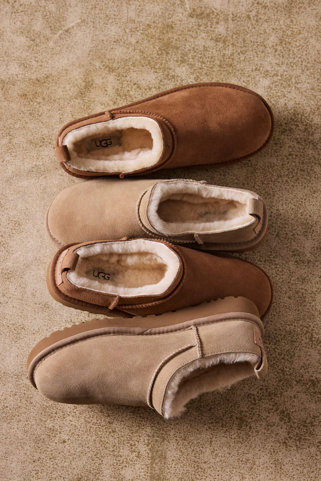 UGG Women's Classic Micro Shoes, Size 10, Taupe | Evereve