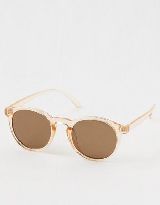 Sunski Dipsea Champagne Brown Sunglasses | American Eagle Outfitters (US & CA)