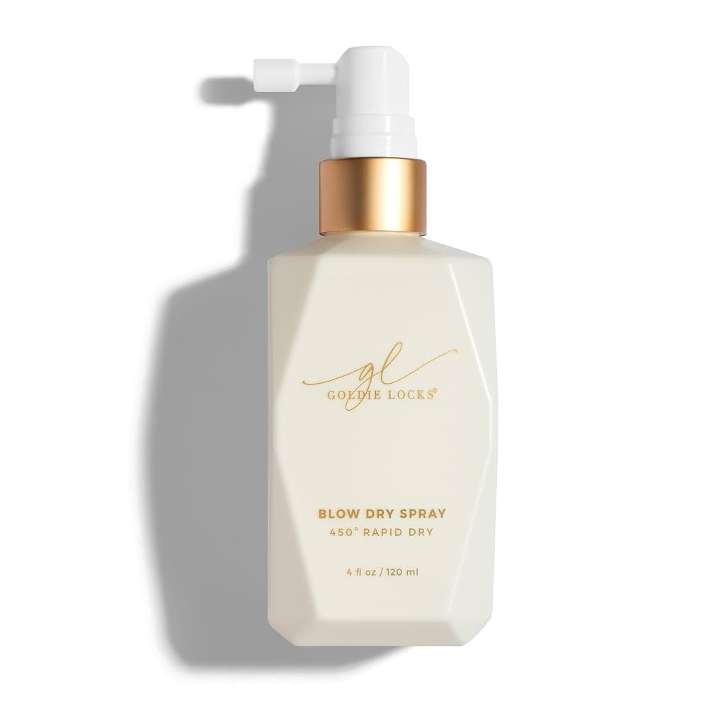 Goldie Locks Blow Dry Spray, 450° Style Extender for Hair & Extensions, Hydrating Blowdry Mist, ... | Amazon (US)