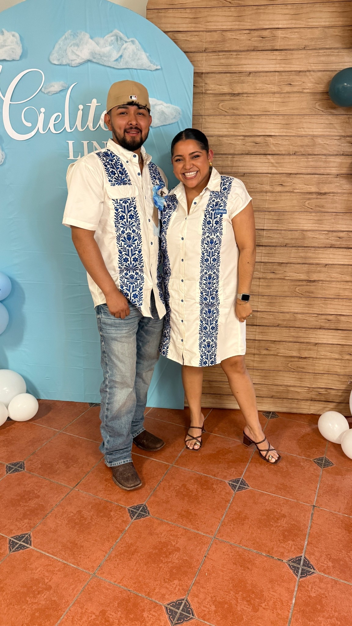 Matching outfits, but make it festive and chic!
We accidentally coordinated these embroidered Mexican-style outfits for a family event! I’m wearing a white embroidered shirt dress and my nephew is wearing a matching embroidered guayabera-style shirt — 
Perfect for:
• Spring/Summer parties
• Family events
• Baptisms
• Cultural celebrations
• Couples who love a coordinated look!

#LTKMidsize #LTKFestival #LTKPetite