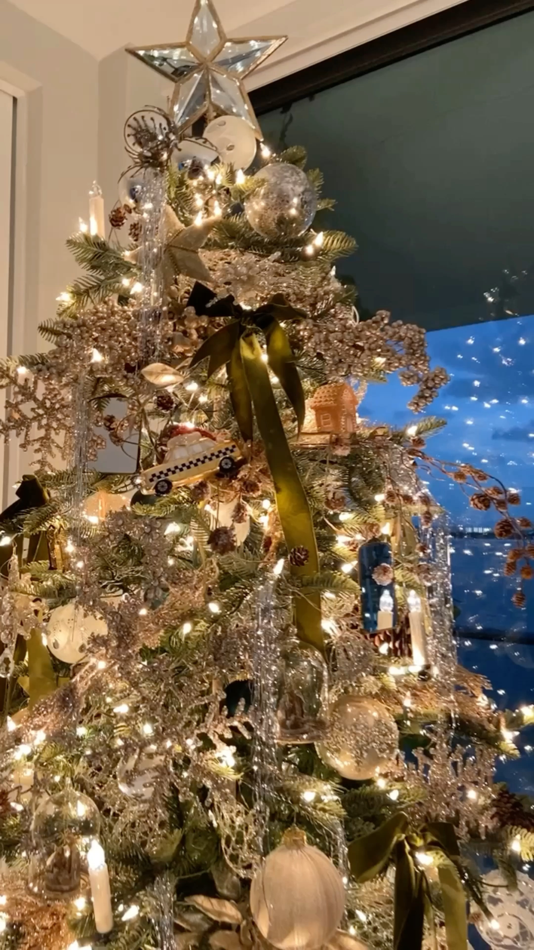 A tinsel Christmas tree 

#LTKHolidaySale #LTKSeasonal #LTKGiftGuide