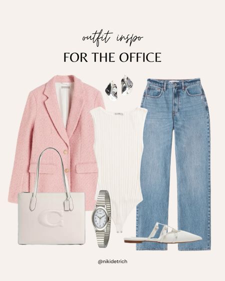 Casual office outfit for the girls who love pink 

#LTKworkwear #LTKSeasonal #LTKstyletip
