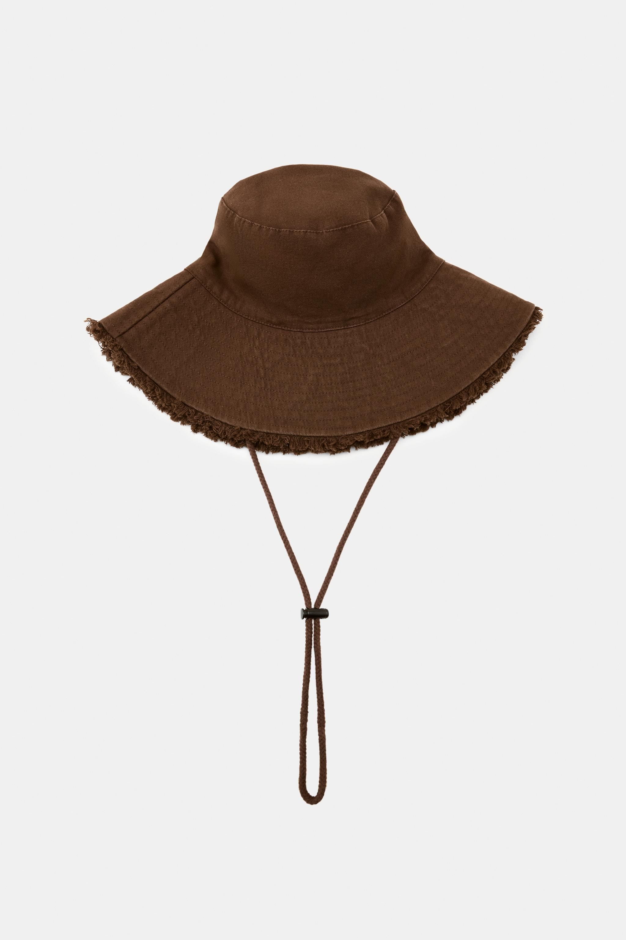 100% COTTON BUCKET HAT | Zara Canada