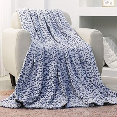 FY FIBER HOUSE Flannel Fleece Throw Blanket, Lightweight Cozy Plush Microfiber Bedspreads for Adu... | Amazon (US)