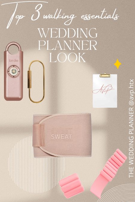 Step Up Your Walk Game with The Wedding Planner! 🏃‍♀️✨ My walking must-haves: Bala bangles for that extra oomph, ankle weights for strength, a trusty sweatband for comfort, and the Birdie alarm for security. These essentials keep my walks both challenging and safe. Ready to hit the pavement? #FitnessWalk #TheWeddingPlannerTips

#LTKwedding #LTKfitness