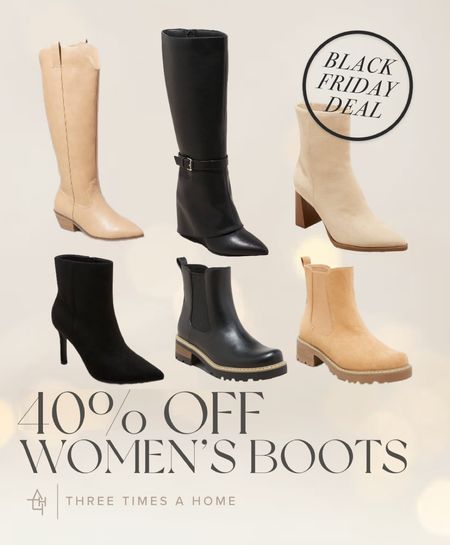 40% off Black Friday boots 

#LTKhome #LTKGiftGuide #LTKCyberWeek