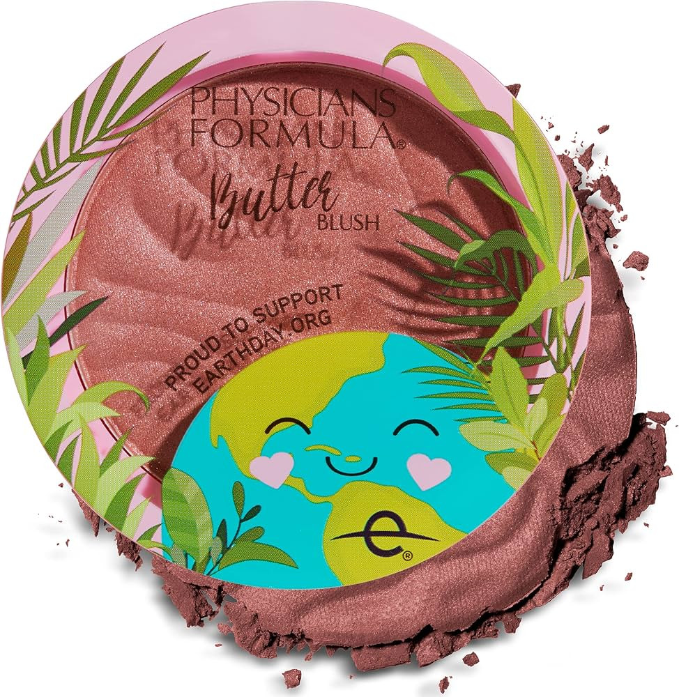 Physicians Formula Earth Day Butter Blush Powder Saucy Mauve, Clean Beauty, Dermatologist Tested,... | Amazon (US)