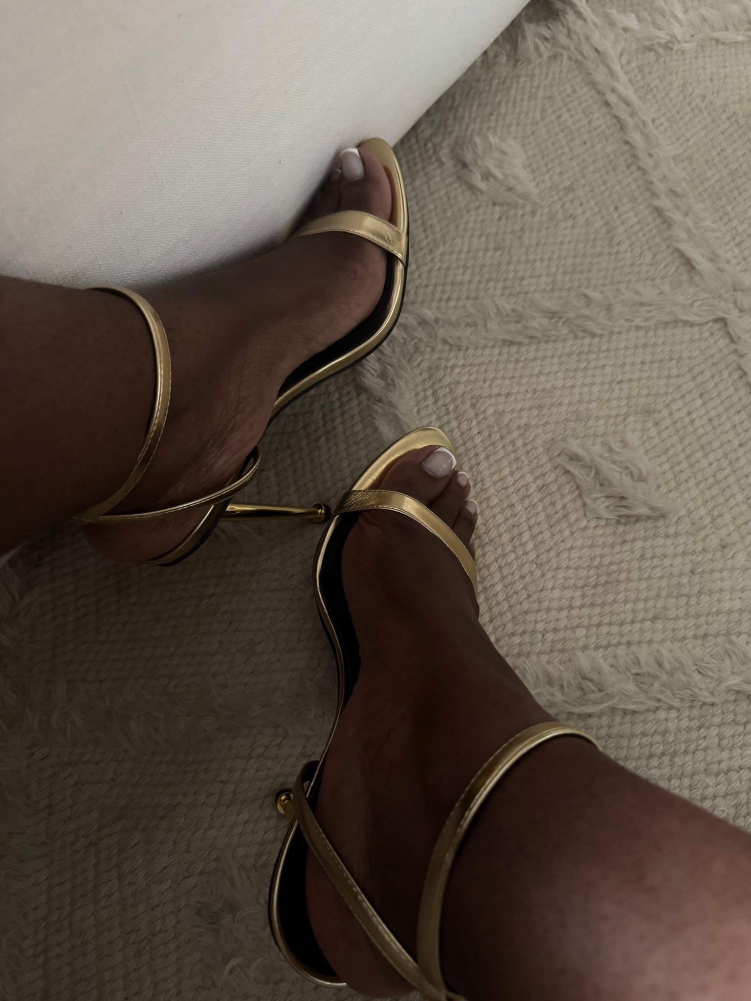 Say hello to the Nine West Reina heels — giving major Tom Ford paddle energy without the TF price tag 😮‍💨 #SleekAndStrapped 

#LTKSummerEdit #LTKSaleAlert #LTKStyleTip