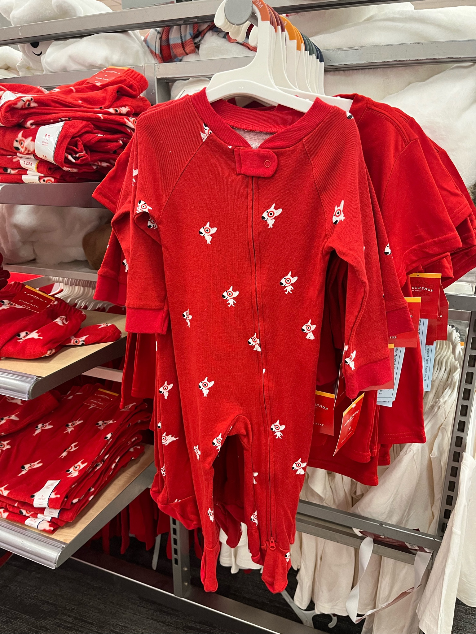 Bullseye baby pajamas at target, target dog baby pajamas, target baby pajamas. They have matching family pajamas of these too!

#LTKBaby #LTKStyleTip #LTKHoliday