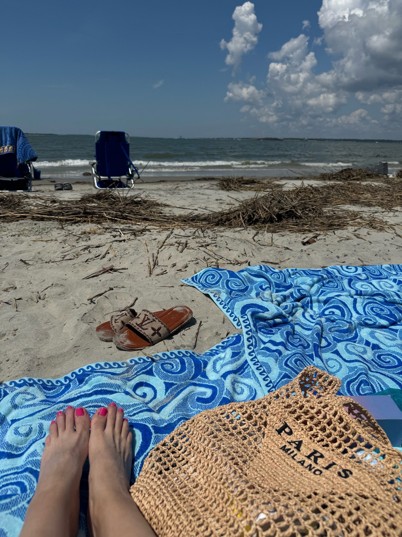 Cutest designer inspired beach bag 

#LTKTravel #LTKSeasonal #LTKFindsUnder50