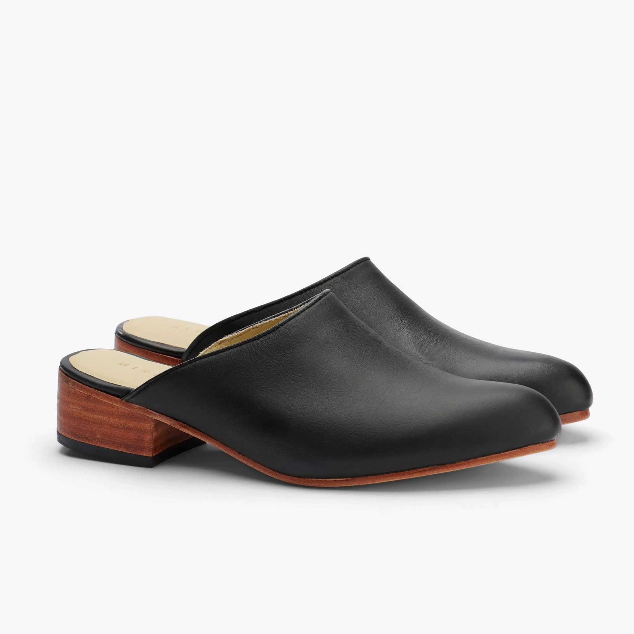 Women's Mule Shoes Black Mariella Size 6 Nisolo Online | Nisolo