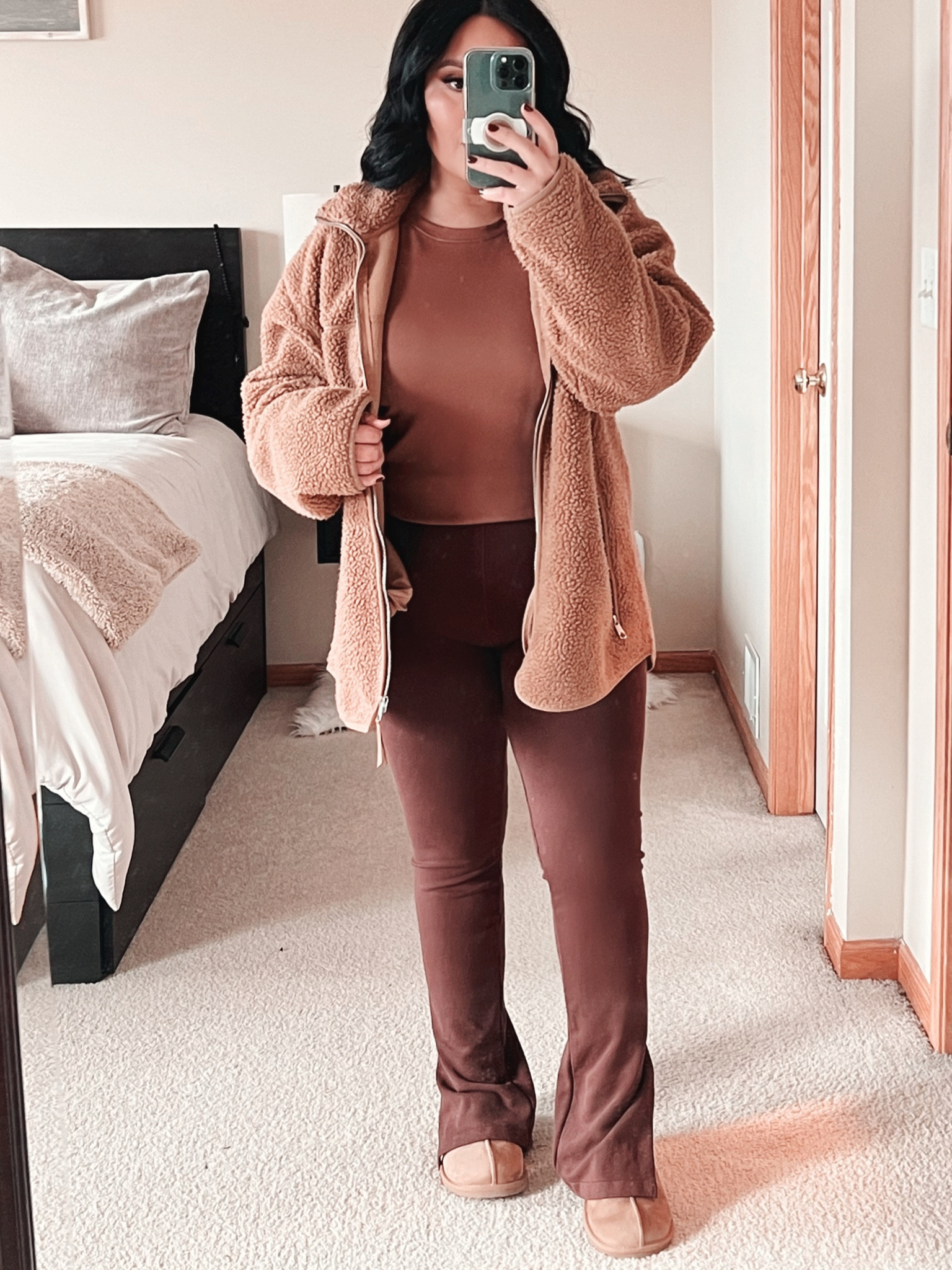 Teddy Jacket outfit 

#LTKbeauty #LTKSeasonal #LTKstyletip