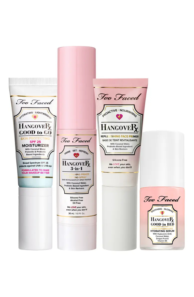 Too Faced Hangover to Go Travel Size Skin Replenishing Set | Nordstrom | Nordstrom