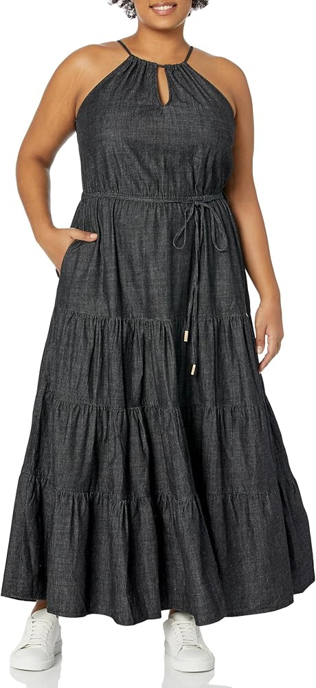 City Chic Women's Citychic Plus Size Maxi Hamptons Tier | Amazon (US)