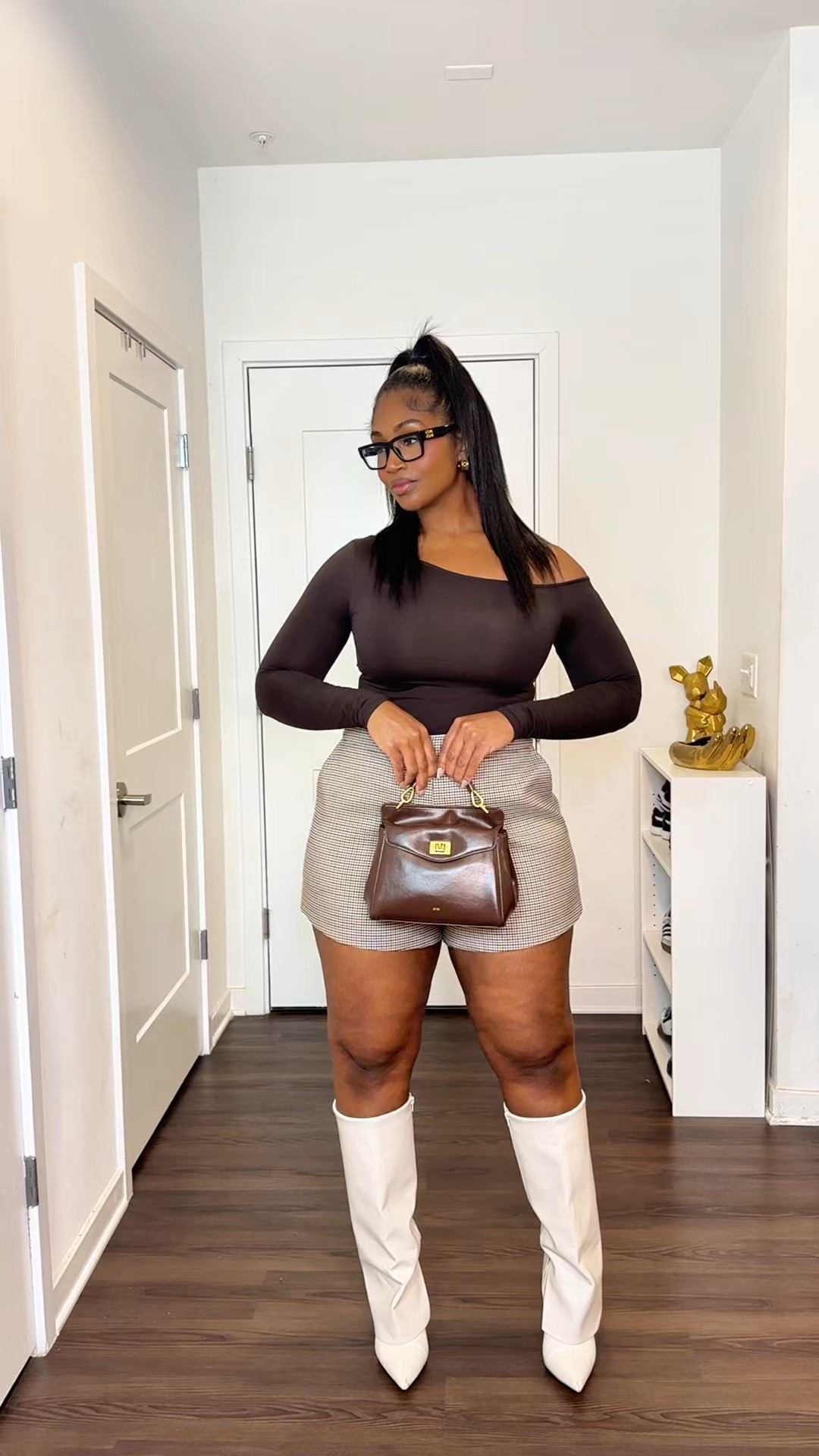 Brown themed look🤎 (top is from Zara)

#LTKootd #LTKFindsUnder100