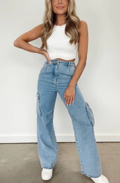 Jesse Cargo Denim | Lane 201 Boutique