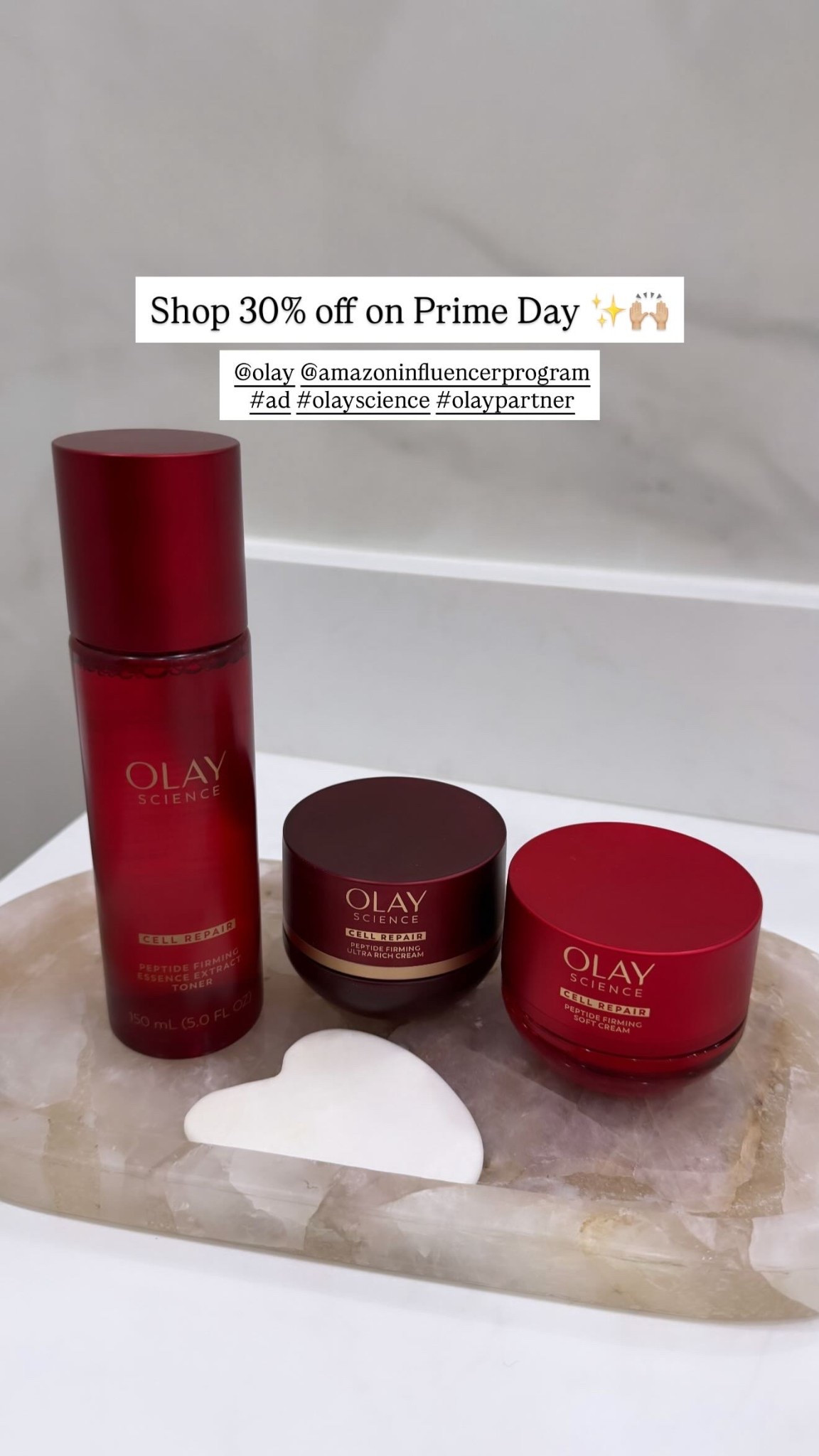 @olay @amazoninfluencerprogram
 #ad #olayscience #olaypartner
 Shop 30% off on Prime Day ✨🙌🏼
