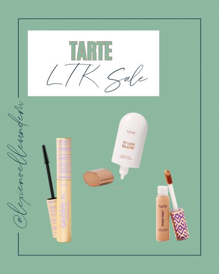 Tarte LTK Sale! 

Beauty 
Makeup routine 
Spring makeup 
Bronzer drops 
Makeup 
Concealer 

#LTKbeauty #LTKsalealert #LTKSpringSale